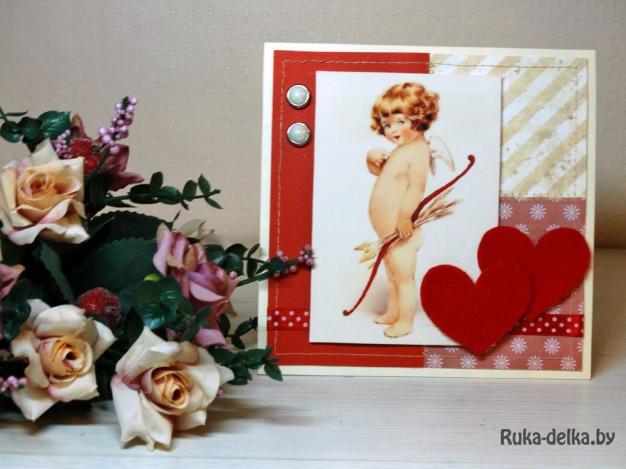 открытка-валентинка