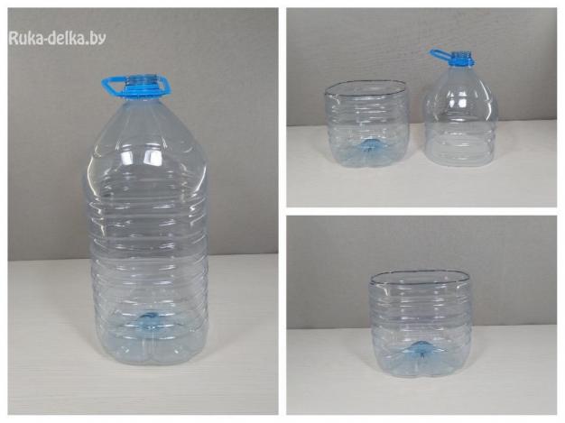 контейнер из пластиковой бутылки