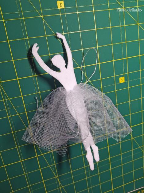 балерина своими руками из бумаги