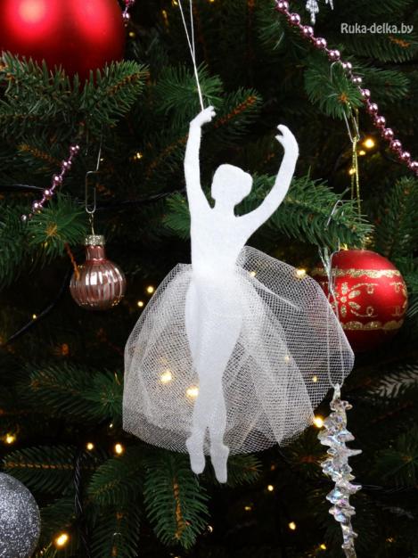 Балерина из бумаги на Новый год - Новый год | Ruka-delka.by