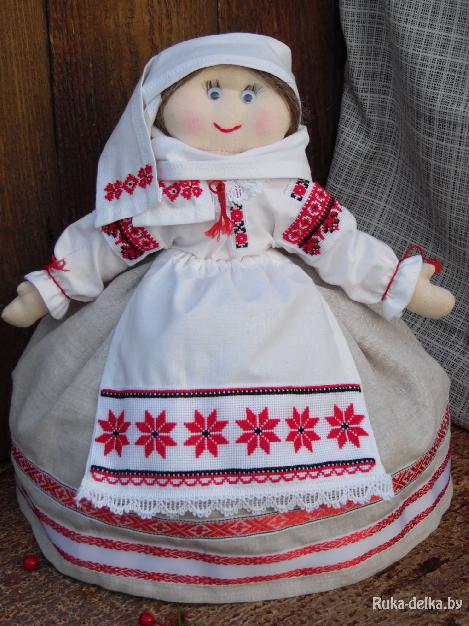 белорусская кукла-грелка на чайник